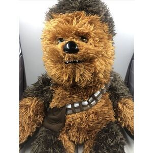 Chewbacca Build A Bear Plush Toy Stuffed Animal Figure Star Wars 20”. Read